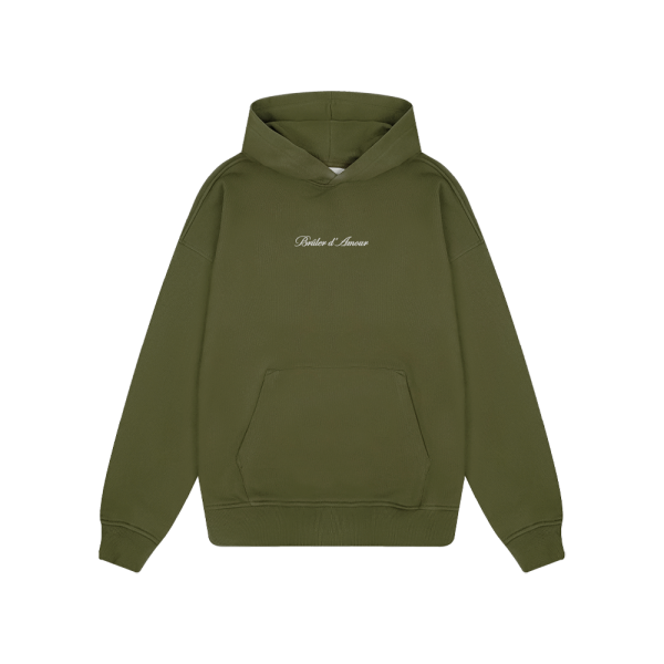 Hoodie "Basic Logo" Khaki