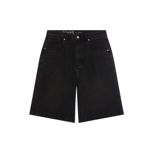Denim Short "Bermudes" Black