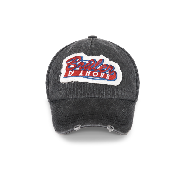 Cap "Ciné Club" Washed&Grey