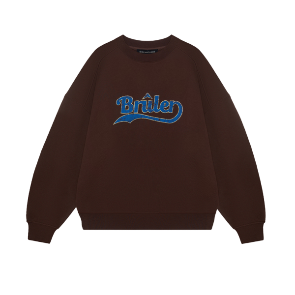Sweatshirt "Amour Vintage" Brown
