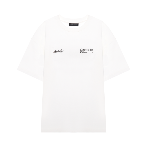 T-Shirt "Le bon départ" White