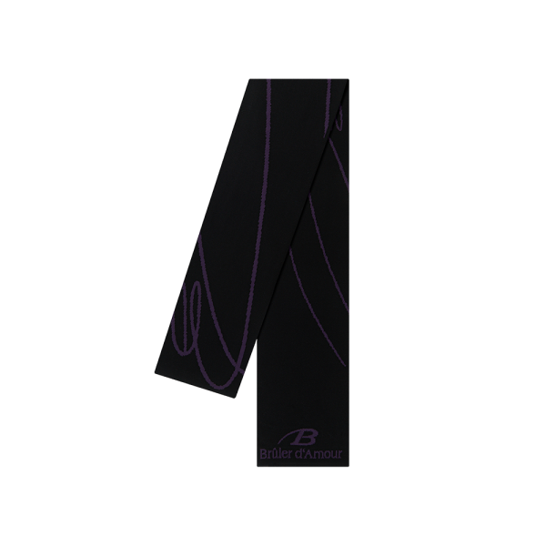 Scarf “Signature” Black