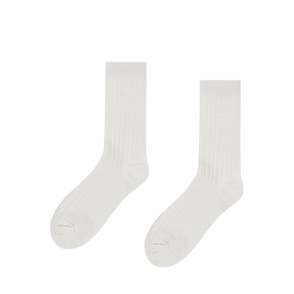 Socks “Tricoté” Milk