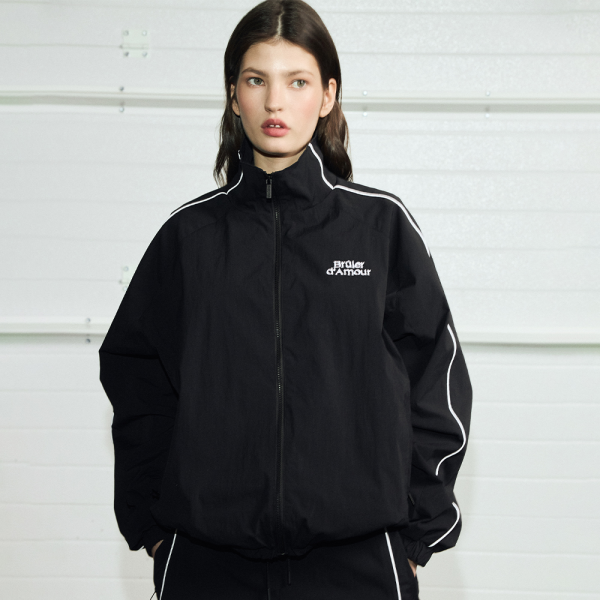 Windbreaker "Désordre" black