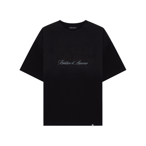 T-shirt “Le Sacrifice” black washing