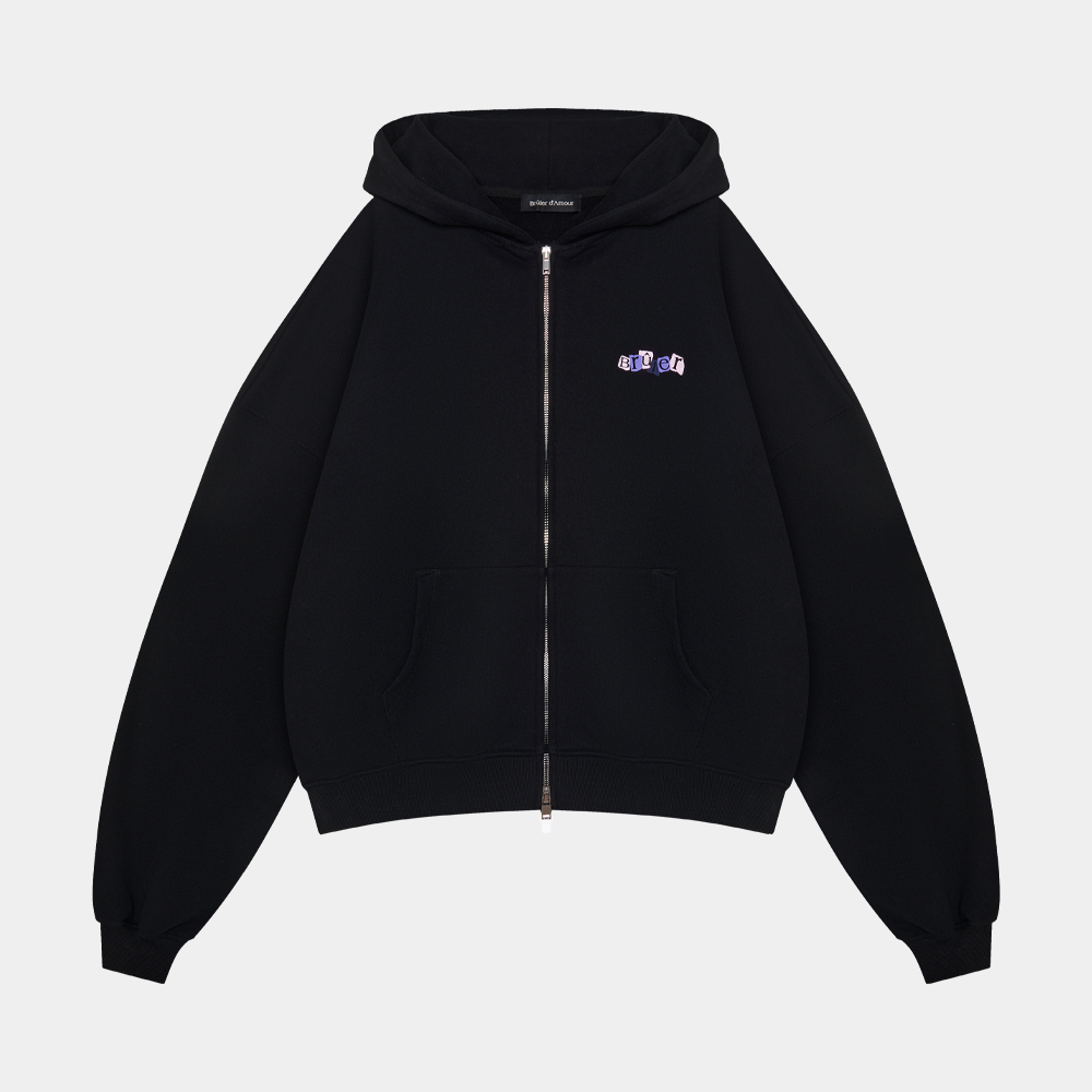 унисекс зип-худи