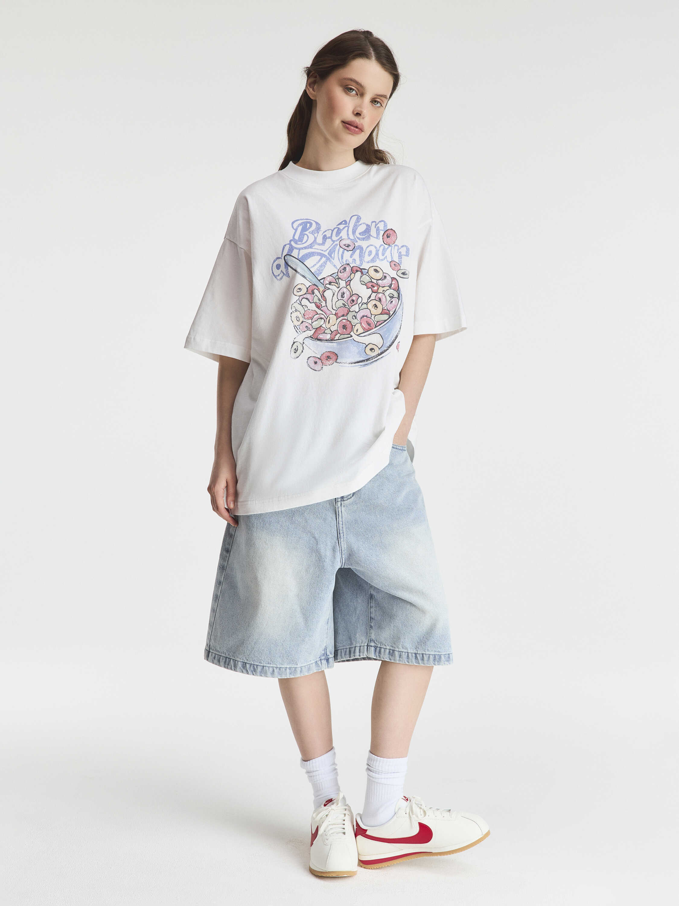 футболка с принтом