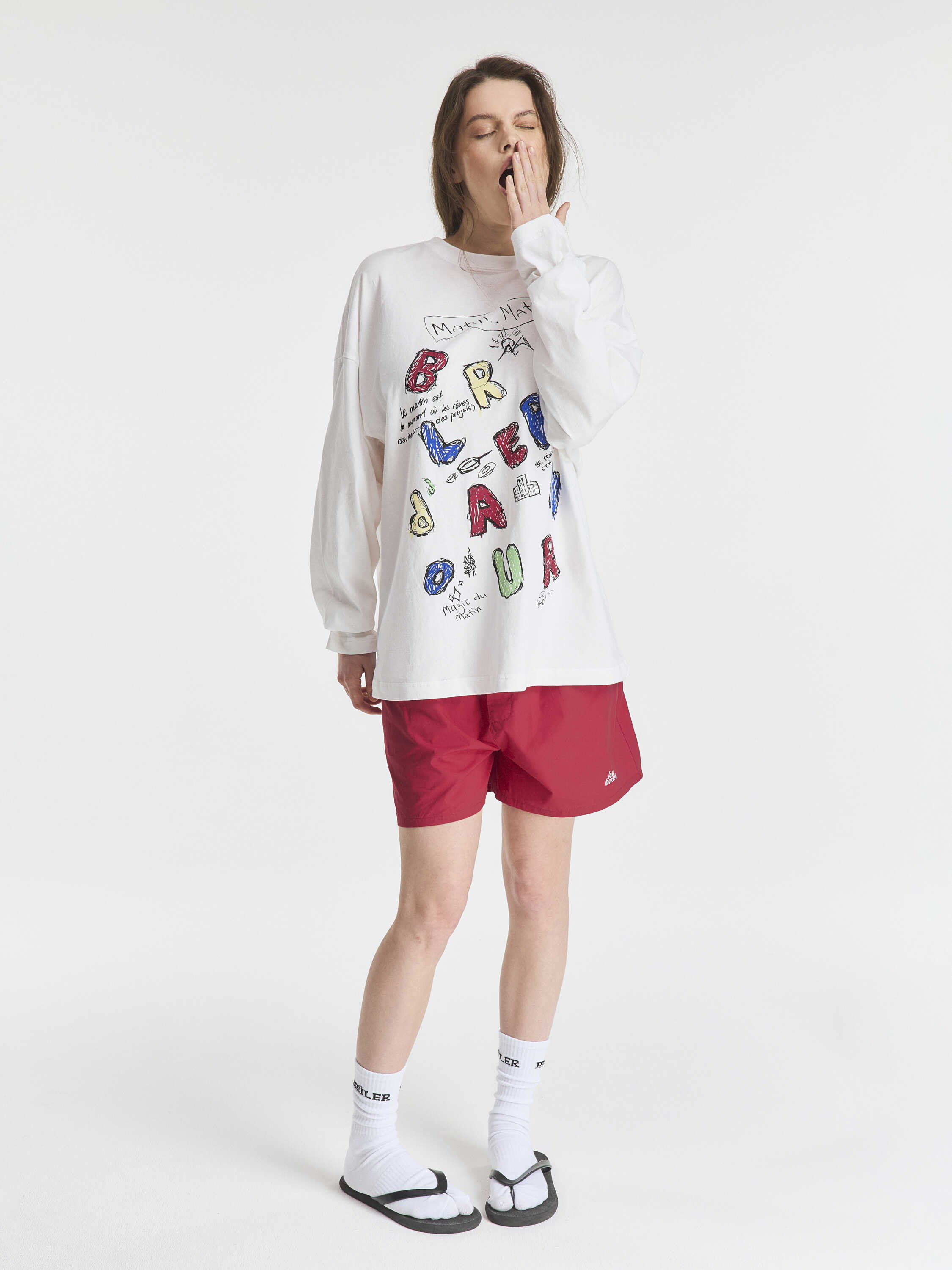 лонгслив оверсайз