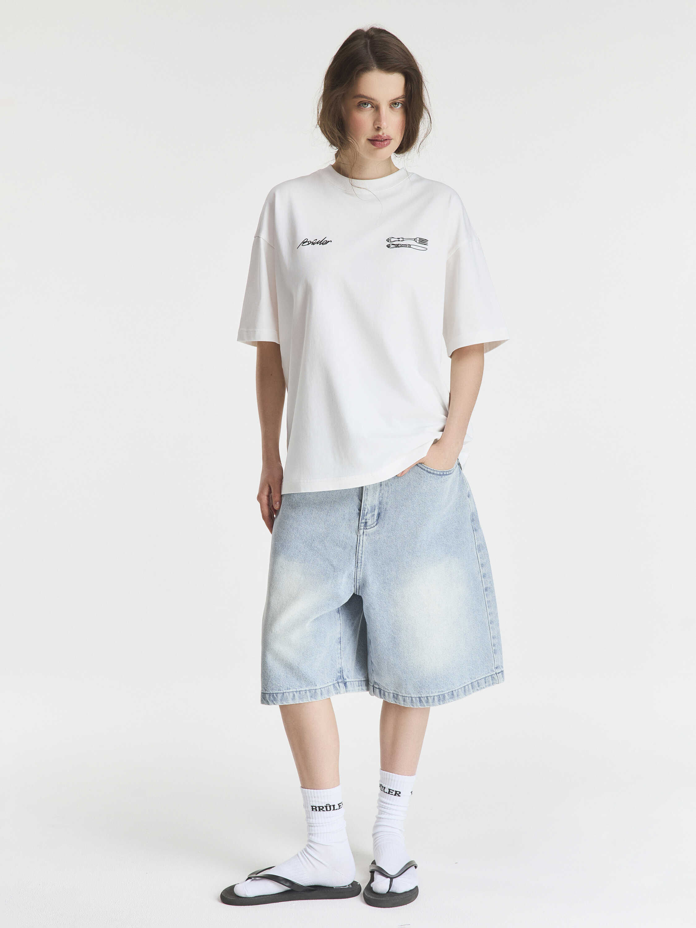 футболка белая унисекс