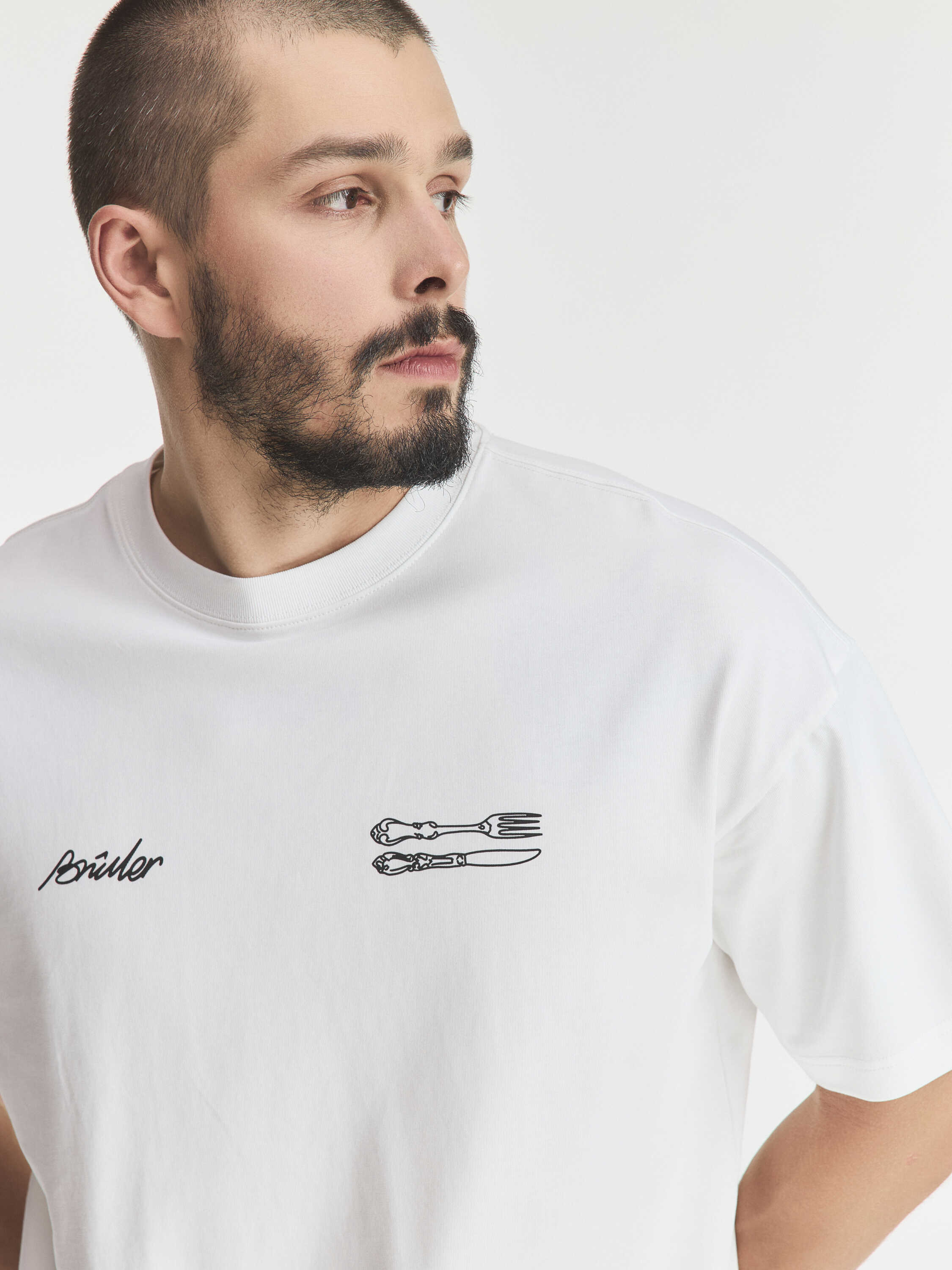 футболка с принтом