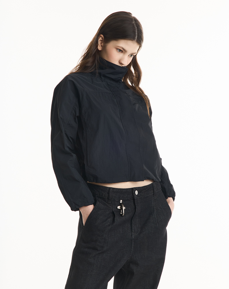 Ветровка «База» чёрная