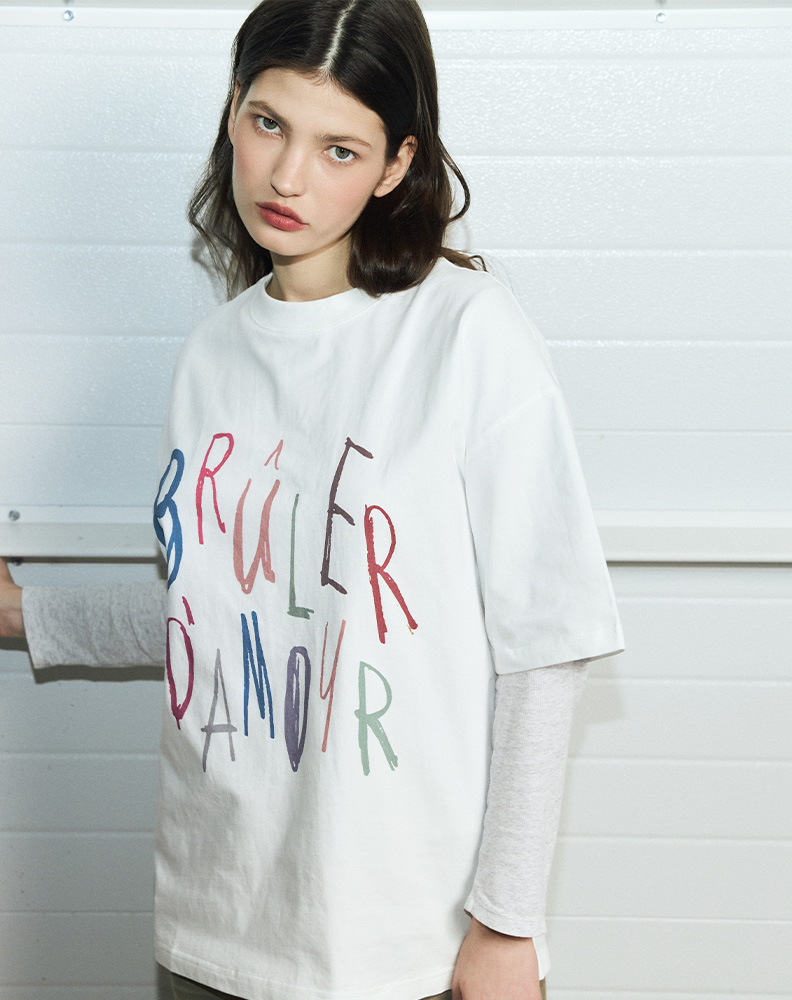 Футболка «Набросок» белая