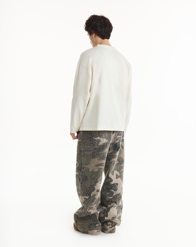 Лонгслив «Птица» молочный