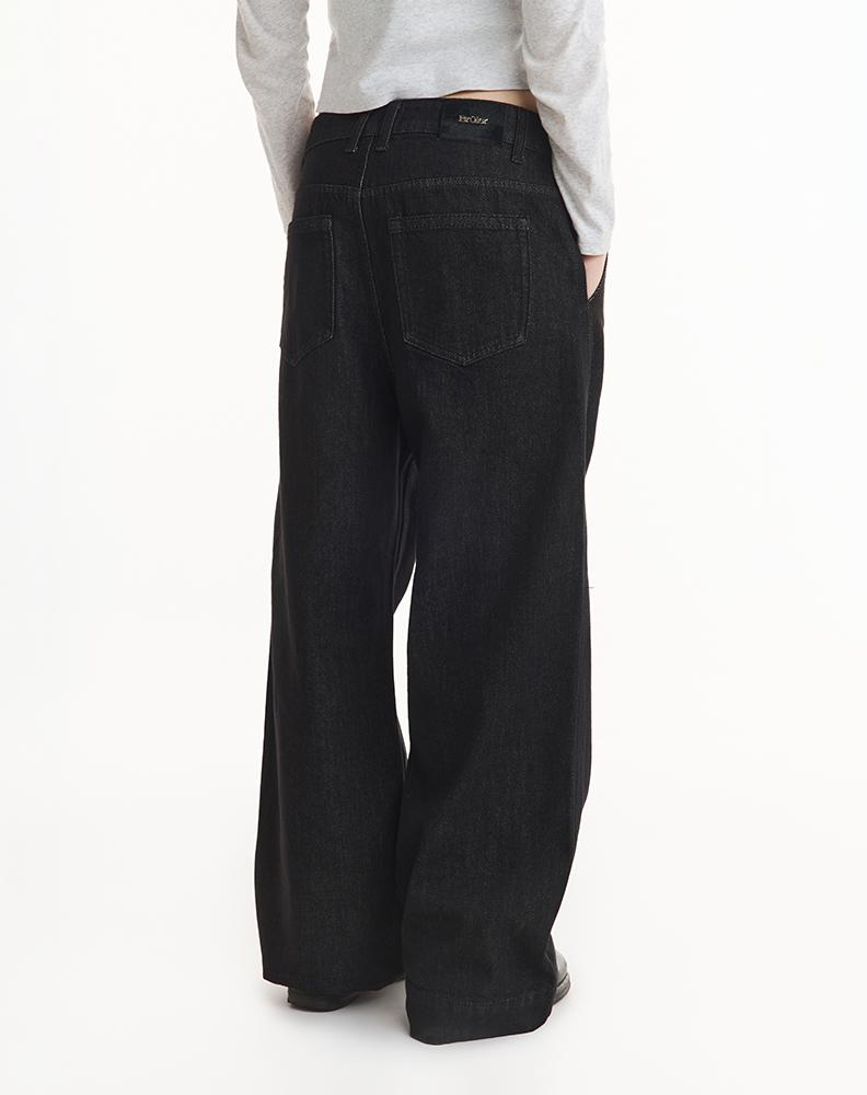 Джинсы "Крепление" черные