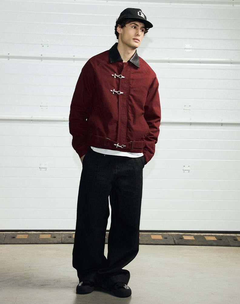 Джинсы "Крепление" черные