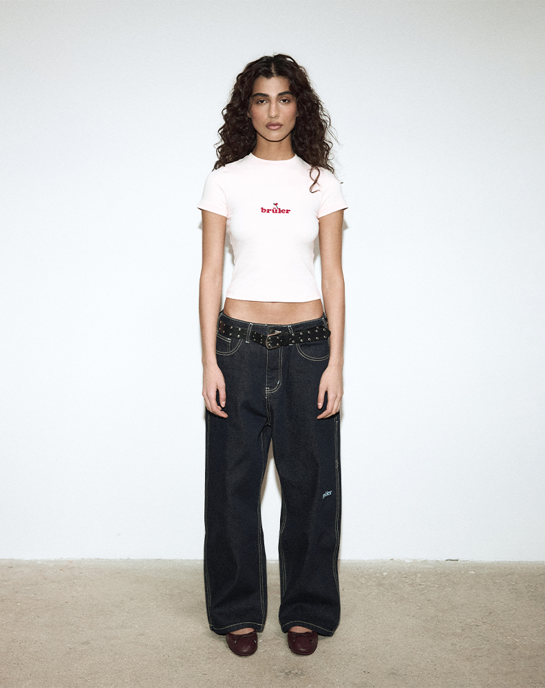 Футболка розового цвета “Amour Brut”