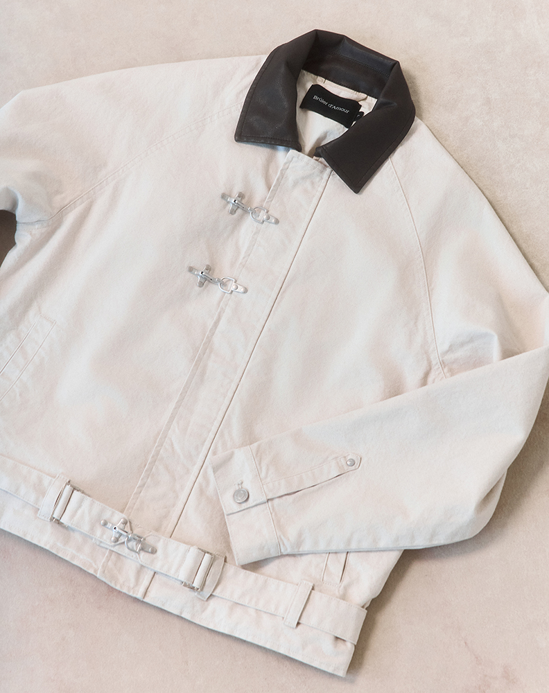 Куртка «Найдено в мастерской» молочная