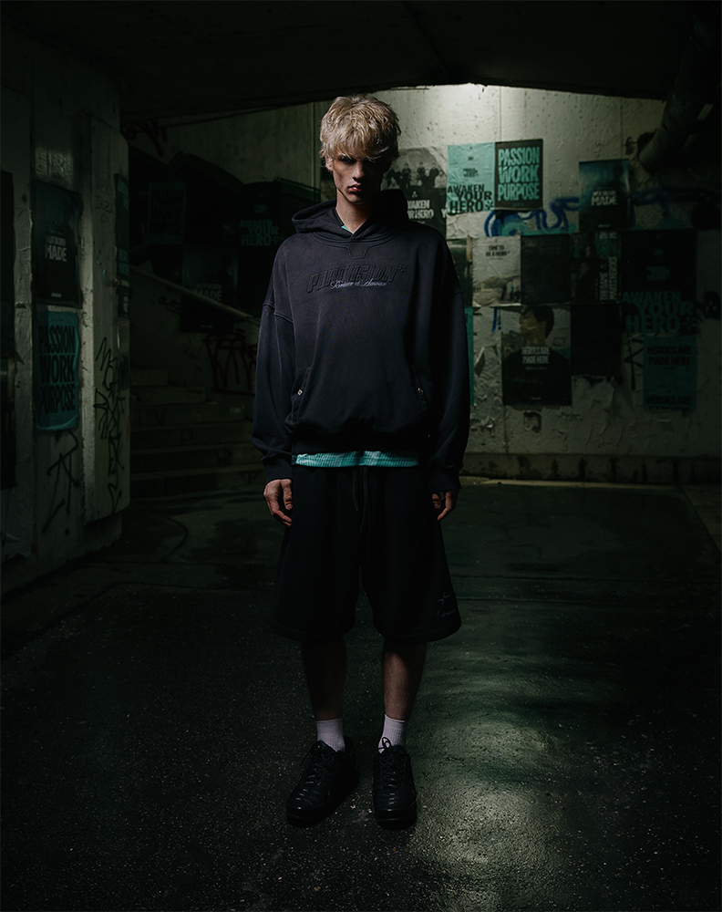 Шорты “Движение” черные