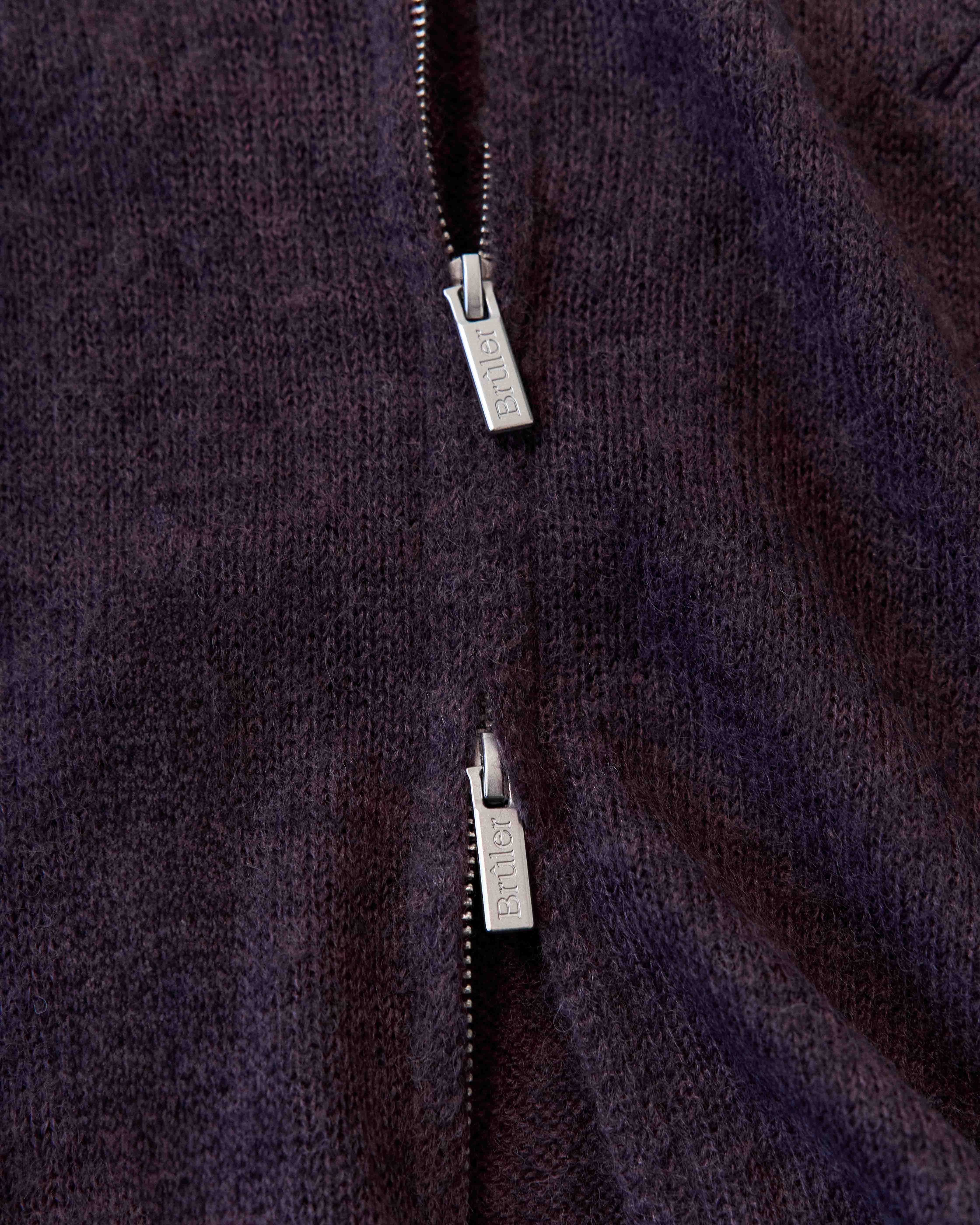 Кардиган «Поздняя работа» фиолетовый