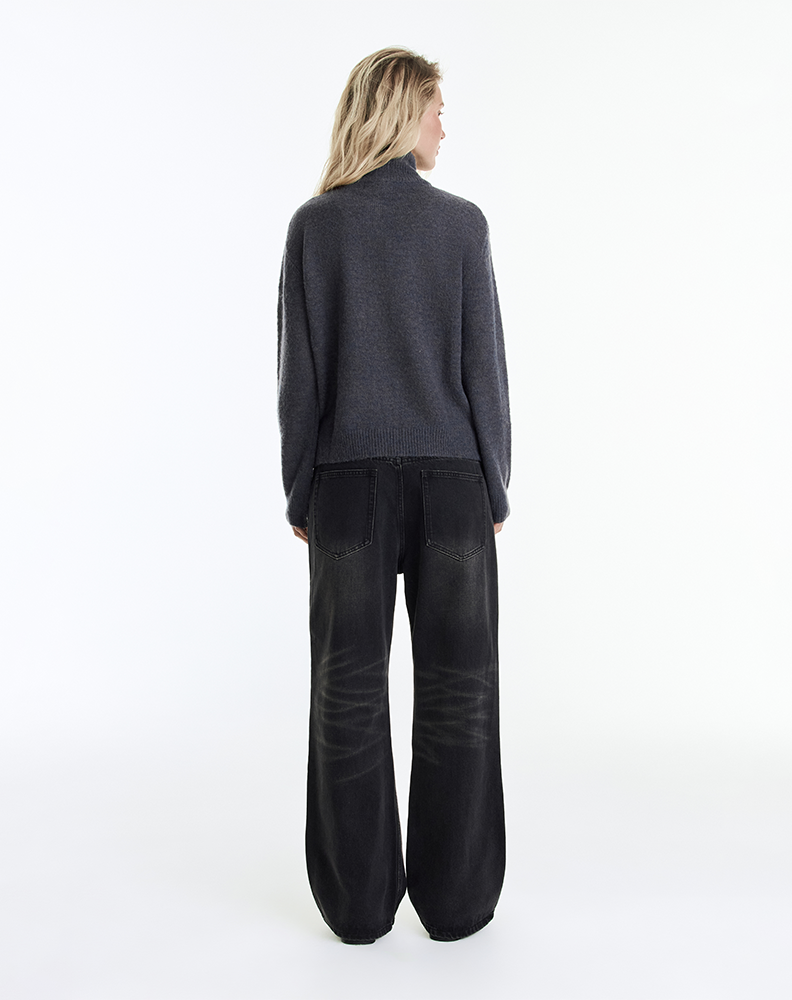 Кардиган «Поздняя работа» черный