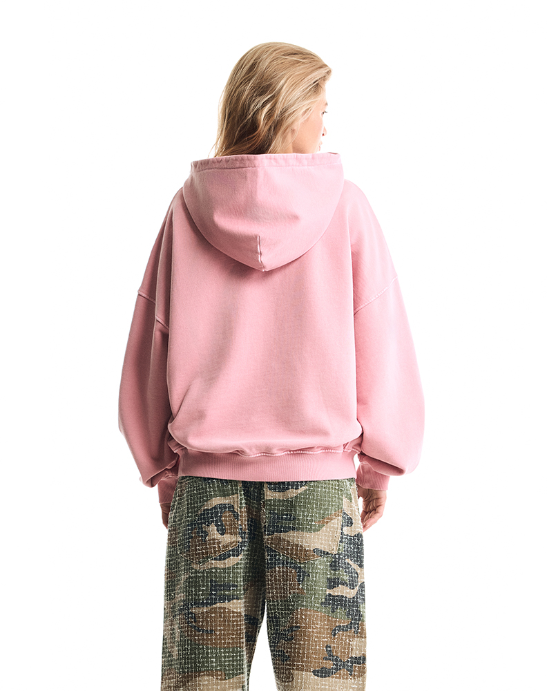 Оверсайз худи розового цвета “Nuage rose”