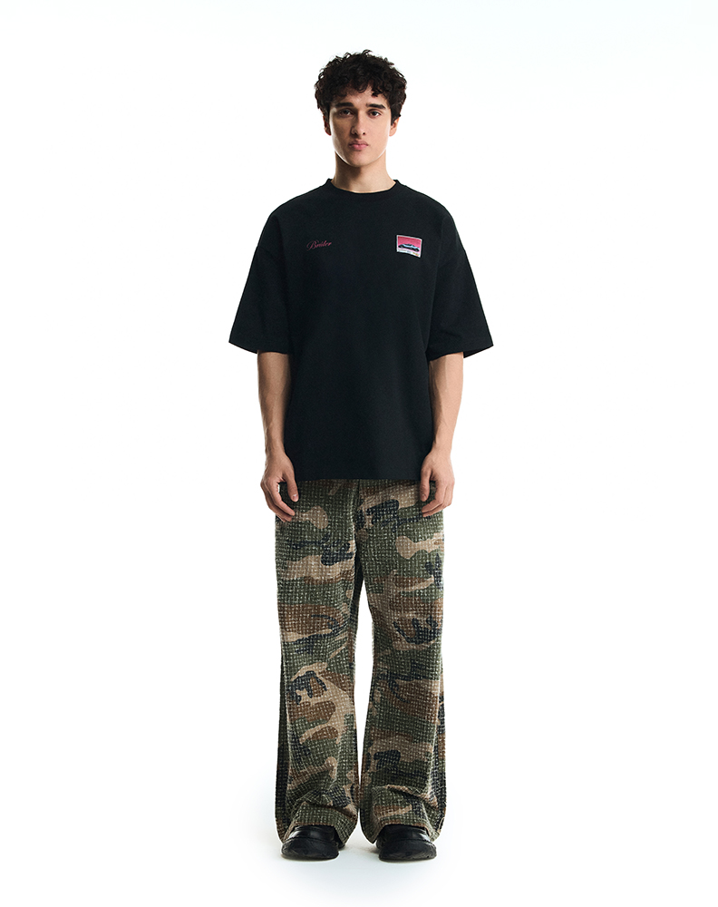 Оверсайз футболка чёрного цвета “Turbo”